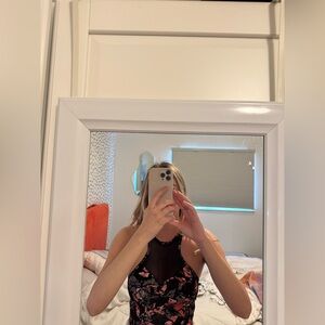 lululemon athletica Black and Pink Sports Bra